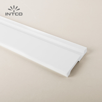 Plinthe lumineuse LED décorative INTCO, best-seller aux États-Unis, avec brevet américain, revêtement de sol PS imperméable, installation facile