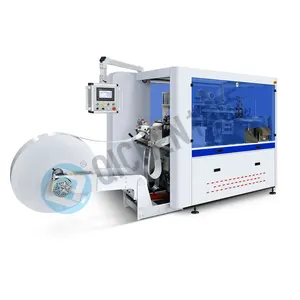 2024 Venta caliente que hace la máquina Precio Tazas de papel Máquina automática para hacer tapas de vasos de papel PL 02