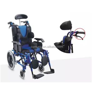Fauteuil roulant manuel inclinable pour enfants atteints de paralysie cérébrale à vendre - Product Image 2