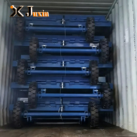 Rampe de quai hydraulique mobile, rampe de chargement et de déchargement portable pour camions porte-conteneurs, entrepôt, manutention de fret