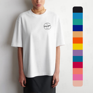 Camisetas Extra Grandes con Serigrafía Personalizada, Tela Transpirable de Alta Calidad, Servicios OEM, Camisetas de Corte Holgado al por Mayor - Product Image 1