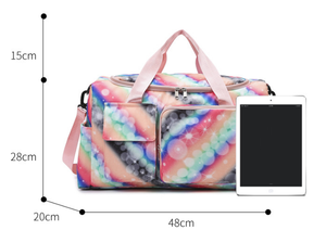 Hot Sale Large Capacity Portable Sport Bag <b>Suitcase</b> for Women's Business Trips and Travel Portable Affordable Women Duffle Bag - Product Image 6