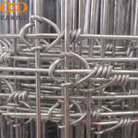 Weerbestendig gegalvaniseerd ijzeren hertennet |   Versterkte metalen tuinafscheiding |   Impactbestendig, anti-klim, milieuvriendelijk schapenweide