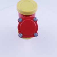 Filtre à eau manuel à impuretés DN50-DN200 rouge pour système de lutte contre l'incendie-Filtre à vanne Y avec vannes à vanne