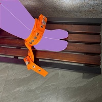 Sangles de bondage pour poignets et mollets, harnais de jambe, ceinture de bondage corporel pour lit, accessoires BDSM avec fermetures magnétiques