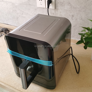 Nouvelle <span class=keywords><strong>Friteuse</strong></span> à Air Visuelle avec Fenêtre, 8L <span class=keywords><strong>XXL</strong></span> Taille Familiale, Éléments Chauffants, Écran Tactile Numérique, Four à Air avec Minuteur - Product Image 4