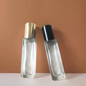 أسطوانة فولاذية من الزجاج الشفاف بتصميم مربع 10 أسطوانة سميك بقاع سميك مع ، - Product Image 1