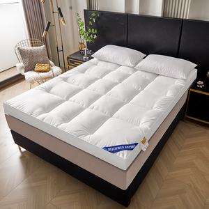 Classe una certificazione autorevole 100% cotone imbottito lussuoso hotel personalizzato materasso verticale <span class=keywords><strong>rosa</strong></span> di 5cm di spessore - Product Image 5