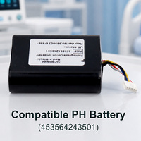 Baterai Li-ion Pengganti untuk Ph SureSigns VM1 863264 863265 863266 9.90E+11 Cocok untuk Monitor Pasien VS2+ VSi