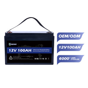 بيع المصنع بطارية ليثيوم 12 فولت للماء نظام شمسي 100Ah LiFePO4 خلية منشورية بطارية ليثيوم أيون سيارة البكتيريا بلوتوث - Product Image 2