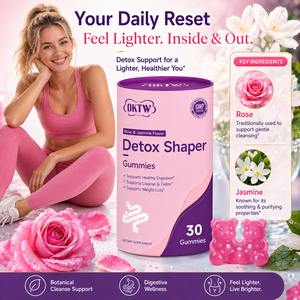 Gomitas de frutas OKTW Ready Stock Cleanse Formula, fórmula de limpieza con extracto de raíz de diente de león y jengibre para un bienestar rápido. - Product Image 6