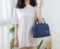 Sac à déjeuner moderne et minimaliste, best-seller, populaire, en aluminium épais, isotherme, grande capacité, boîte à bento en tissu Oxford, sac à main