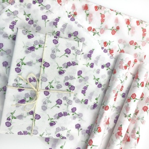 Papel de Regalo Antiarrugas de 17 g/m² de la Marca Veronica, Papel de Seda Ecológico con Diseño de Rosas para Envolver Regalos, Manualidades, Embalaje, Día de San Valentín - Product Image 3