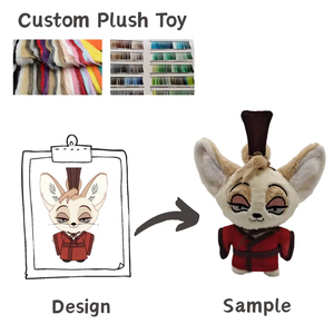 Plushies tùy chỉnh thiết kế đồ chơi mềm sản xuất cá nhân Thú nhồi bông 4 trong Plush <span class=keywords><strong>mini</strong></span> động vật - Product Image 1