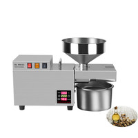 Machine d'extraction d'huile de tournesol à froid 7-10 kg/h, presse à vis pour huile d'olive, à vendre