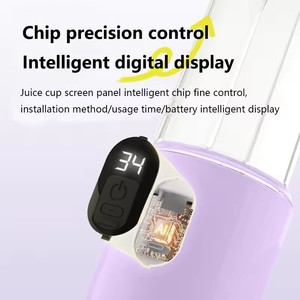 Mini Licuadora Portátil Inteligente para una Vida Saludable, Botella para Jugos, Hielo Picado, Batidos, Vaso para Exprimir Rápido, Inalámbrica - Product Image 5