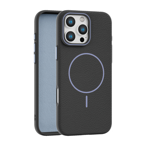 Cover per <span class=keywords><strong>iPhone</strong></span> 12 13 14 15 16 <span class=keywords><strong>Plus</strong></span> Pro Max Magnetica in Pelle PU Premium con Trama Litchi, Flessibile e Antiurto - Product Image 6