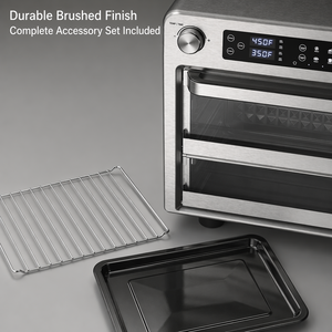 <span class=keywords><strong>Horno</strong></span> Tostador Eléctrico Digital de <span class=keywords><strong>36</strong></span> <span class=keywords><strong>Litros</strong></span> con Freidora de Aire, Asador y Convección sin Aceite para Uso Hotelero - Product Image 5