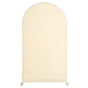 Customized Wedding <strong>Arch</strong> Wedding Decoration Covers <strong>Stretch</strong> Cloth Backdrop Solid Color Cover for <strong>Arch</strong> - Product Image 2