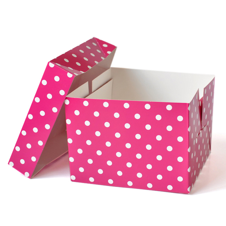Estampado de Puntos Rosados