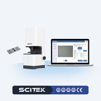 Compteur de cellules semi-automatisé SCITEK 5-200 µm, comptage en 2 secondes, comptage de précision, analyse alimentée par l'IA