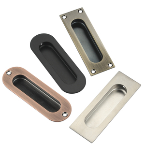 Tiradores Empotrados de Acero Inoxidable 304, Manijas Ocultas para Cajones, Herrajes Mate para Puertas Correderas - Product Image 5