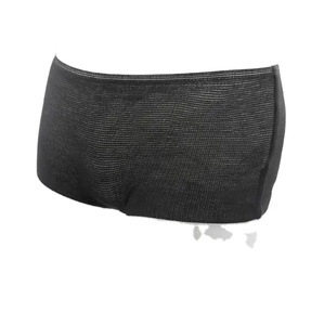 Ropa Interior Desechable Transpirable de Malla para Mujer, Pantalones Cortos de SPA de Alta Elasticidad, Bragas Negras - Product Image 6