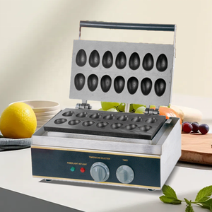 ยอดนิยมขายส่งเครื่องขนมไข่นกรูปร่างเครื่องวาฟเฟิลเชิงพาณิชย์วาฟเฟิลเหล็ก Pan เครื่องทําเค้กสําหรับร้านอาหาร/ร้านอาหาร - Product Image 4