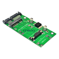 Tarjeta adaptadora convertidora MSATA a SATA3.0 SSD MiniSATA para aplicaciones de escritorio-Usada
