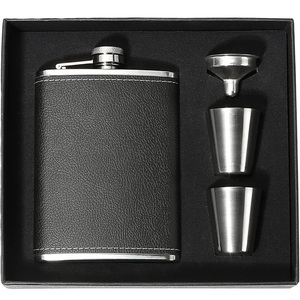 Flacon De Hanche Uxcell Inox 5 Oz / 140 Ml - Vert - Pour Camping Et Randonnée
