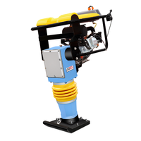 Compacteur de cric de saut d'impact pour travail efficace pilon vibrant avec composant moteur central