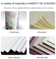 Libro de Tarjetas Educativas Personalizadas con Encuadernación Perfecta, Papel Couché, Impresión de Alta Calidad, Cubierta Suave a Color Personalizada para Niños