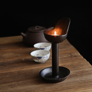 Lampe à thé vintage rétro nostalgique de style américain, en fonte, ancien <span class=keywords><strong>chandelier</strong></span>, ornements - Product Image 1