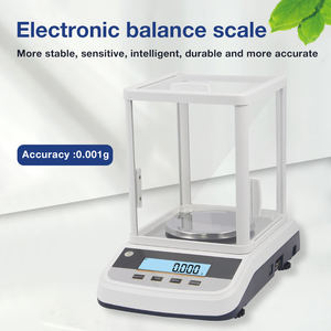 공장 도매 디지털 마이크로 100g/200g/300g/500g 균형 정밀 전자 저울 1mg 실험실 규모 분석 저울 - Product Image 2