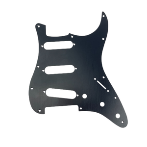 Plaque de protection (pickguard) SSS 11 trous en écaille de tortue rouge 4 plis de haute qualité pour guitare électrique ST - Product Image 4