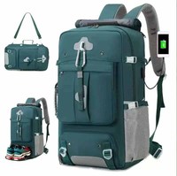 Le nouveau sac à dos de grande capacité pour les voyages en plein air des hommes peut être étendu. C'est un grand sac à bagages 56-75liter pour voyager