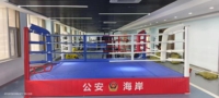 SKYJADE-SPORTS Ring de boxe carré autoportant en acier inoxydable pour utilisation sur sol de salle de sport (d'occasion)
