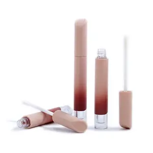 Customs Color Unique Design Cylinder Shape 3.5ml Empty Lipgloss Tube Lip Tint Tube