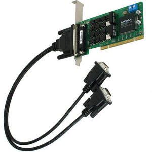 Tarjeta Serial Universal PCI Moxa CP 112UL I DB9M de 2 Puertos RS232 para Uso Industrial - Product Image 1