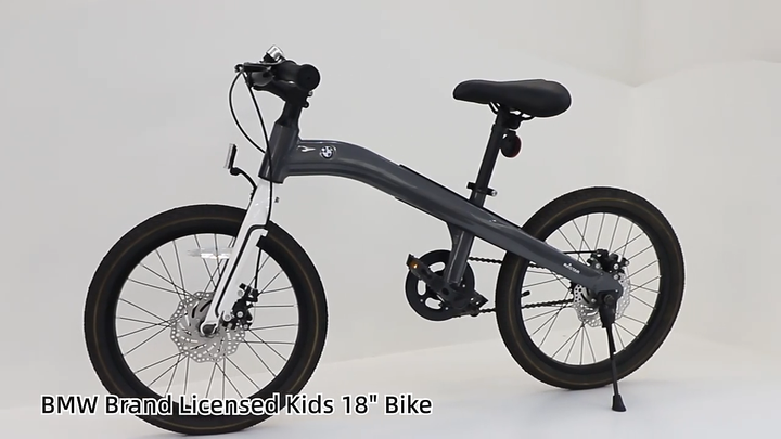 BMW 幼児用自転車 Rastar ブラック BMW Licensed Kids Bike for Ages 5