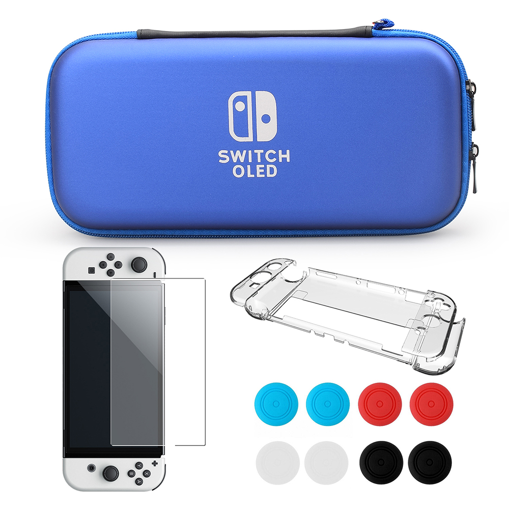 Game Accessories Storage Case Portable Bag 11 in 1 for Nintendo