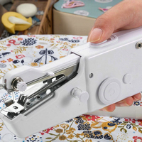 Machine à Coudre Portable de Broderie Yuena, Mini Électrique Portative Domestique, Fonctionnant sur Piles, pour Coudre des Sacs