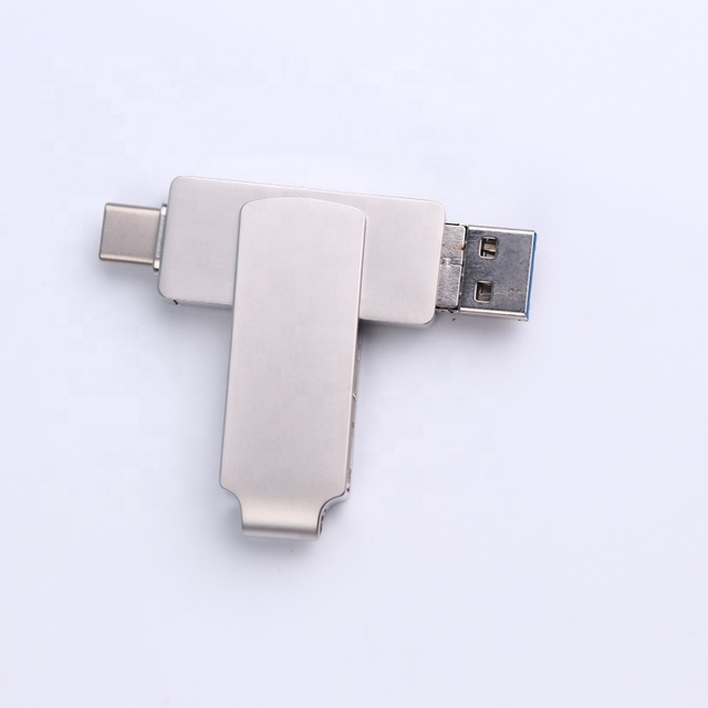 New Metal USB C Flash Drive 8GB/16GB for Smartphones & Computers 3-Year Warranty Custom Logo Promotional Gift