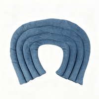 Coussin chauffant et rafraîchissant à l'aromathérapie aux herbes de lavande pour le cou et les épaules, pour apaiser les douleurs musculaires, chauffe au micro-ondes