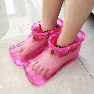 Women Foot Soak Bath Therapy Massage Shoes Ankle <b>Boots</b> Sole Relaxation Home Feet Care Hot Water Neutral Foot Soak - Product Image 6