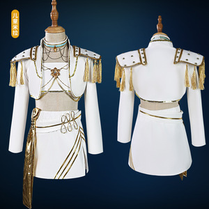 Costume da Cosplay K-POP Girl Hunter per <span class=keywords><strong>Donne</strong></span> e Bambini, Set <span class=keywords><strong>di</strong></span> Abbigliamento in Poliestere per Anime - Product Image 4