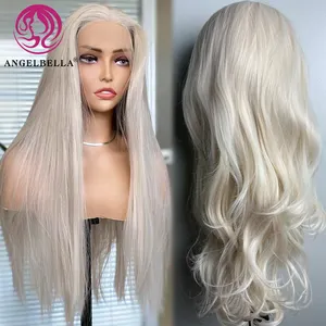 Human Hair Natural Transparent Lace Frontal Wig Raw Virgin Human Hair Lace Front Wig Glueless HD Lace Frontal Wigs