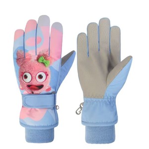 Gants de neige imperméables pour enfants, motif démon mignon, pour garçons et filles, pour <span class=keywords><strong>le</strong></span> ski, <span class=keywords><strong>le</strong></span> snowboard, <span class=keywords><strong>le</strong></span> cyclisme et les activités de plein air, chauds et décontractés - Product Image 1