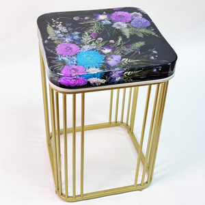 Handmade Nhựa Thủ Công Mỹ Nghệ Cho Đồ Nội Thất Nhà Nhựa Bảng Với Hoa Khô Cho Nhà Vòng Bàn Trà Bàn Cà Phê Bàn Ăn - Product Image 2