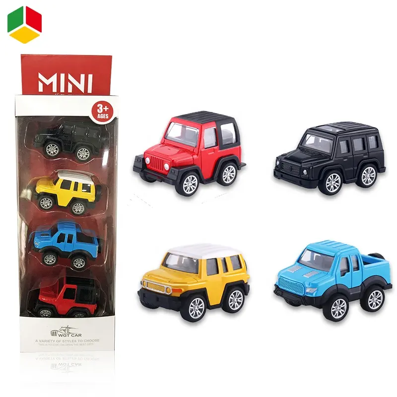 QS Hot Selling Promotional Gift Children Simulation Model Car Set Diecast Mini Toy Alloy Pull Back Car Vehicle Toys For Kids